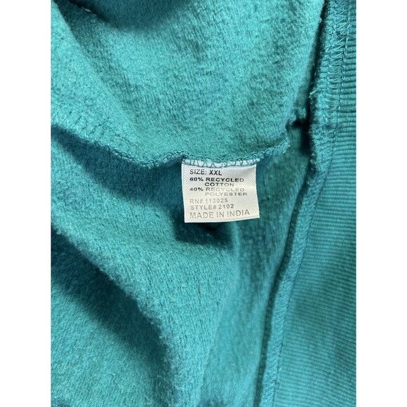 Florida 30A Sweatshirt Women's 2XL Green Turtle Christmas Holiday Cheer - Picture 12 of 12